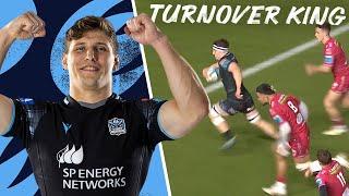 The ultimate openside flanker - Rory Darge | Best URC Moments