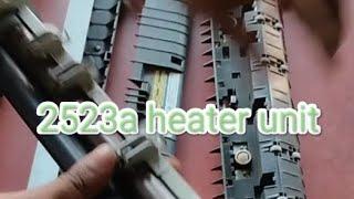 Toshiba photocopier service 2523a. heater unit setting