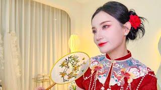 New Chinese Style Beauty Asmr! Show the Charm of Makeup, Relieve Stress and Help Sleep