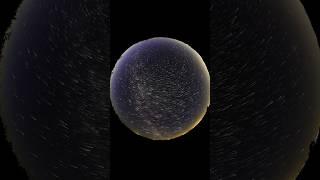 All-sky timelapse with startrails  #nightsky #skylapse #nightlapse #milkyway #space #starlapse