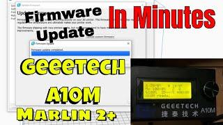 Flash your Geeetech A10M to Marlin 2+ in Minutes! Step by Step!