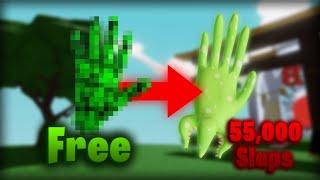 this glove is just a COPY of this free glove... | Slap Battles