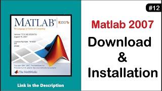 Matlab 2007 Download and Installation with Product License Key