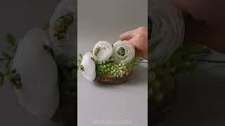 Wooden slices spring decor /Весенний декор из деревянных спилов  #springdecorideas #easterdecor #diy