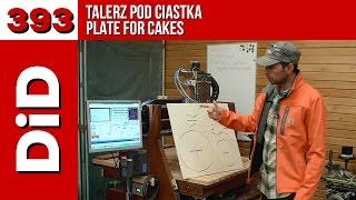 393. Talerz pod ciastka / Plate for cakes