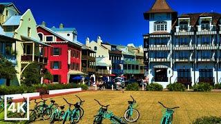 30A, Rosemary Beach Walking Tour, 4K