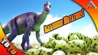 CRAZY IGUANODON COLOR MUTATIONS! ARK BREEDING MUTATIONS! Ark Survival Evolved