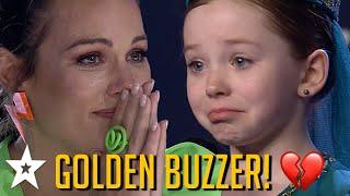 HEARTBREAKING Audition! Young Ukrainian Refugee Has Everyone IN TEARS & Wins The GOLDEN BUZZER!