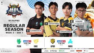  LIVE | MPL PH S15 | ENGLISH - Week 2 Day 1