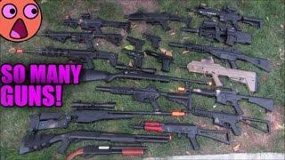 HUGE Airsoft Gun Collection | Huge Airsoft Gun Arsenal | Updated Look!