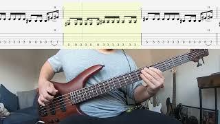 Linkin Park - Somewhere I Belong - Bass Cover + Tabs