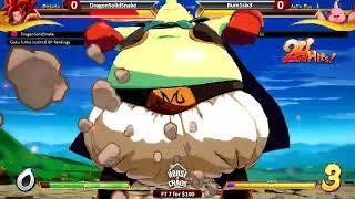 DBFZ FT 7 $100 MM | DragonSolidSnake vs Bum1six3 | LET'S BRING THAT CHAOS!!!!