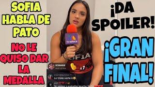 SOFIA ARROYO CONFIEZA QUE PATO NO QUISO DARLE LA MEDALLA POR ESTO¡!.. GRAN FINAL DE EXATLÓN MÉXICO