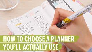 How to Choose a Planner You’ll Actually Use