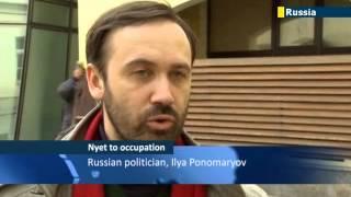 Russian MP who defied Putin: Ilya Ponomaryov was only MP to vote against Crimean invasion