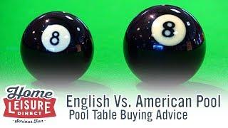 What are the Differences Between English and American Pool? - Pool Table Buying Advice