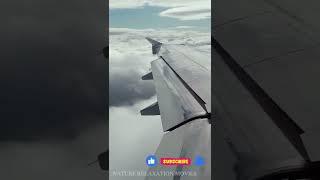 Insight The Flight #shorts #airplane #youtubeshorts | Beautiful View 4K |  NATURE RELAXATION MOVIES