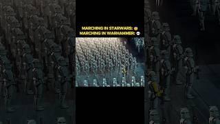 March Battle: Star Wars vs Warhammer  #warhammer40ktacticus #warhammer40k #starwars #shorts