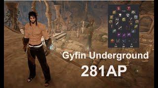 Striker Awk 281AP Gyfin Underground After buffs pve/ 21600 trash/ obt lvl2 no agris/ marni