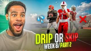 This Week Was ELITE! Rating My Subscribers Football Drip Week 8 Part 2