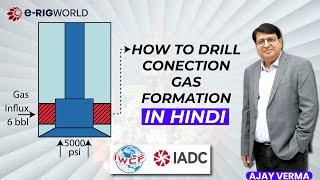 Connection gas in Hindi | IWCF | Well control |  Drilling | trip gas | background gas | BHp | APL |