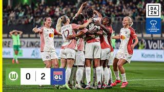 HIGHLIGHTS | VfL Wolfsburg  vs. Olympique Lyonnais - UEFA Women's Champions League 24-25 (Français)