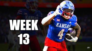 College Football 2024 - Best of Week 13 ᴴᴰ