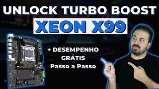 Unlock Turbo Boost - Xeon X99 - Passo a Passo Simples e Fácil - Machinist MR9A - Mi899