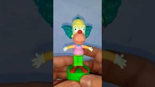 COLLEZIONE EUROSPIN THE SIMPSONS VIBEEZ N.11: KRUSTY IL CLOWN L'IDOLO DI BART SIMPSON #simpsons