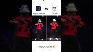 Capcut VS Alightmotion // ff edit Habibi| Anshuman Edit  #shorts​