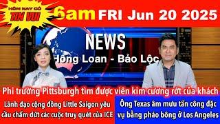 Jun 20 2025 Tom Homan tuyên bố tiếp tục truy bắt nhập cư ở nơi làm việc, ưu tiên tội phạm hình sự