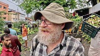 This banana market in India is insane. Who knew the darn things grew so big!