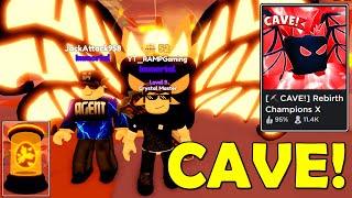 NEW CRYSTAL MASTER SECRET PET in Rebirth Champions X (Roblox) Update 7 Cave World is Here!