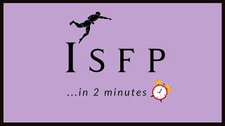 How To Spot an ISFP in 2 Minutes...