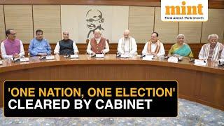 Cabinet Clears One Nation One Election: Lok Sabha, Assembly Polls Together | Local Polls In 100 Days