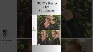 SOJOS Retro Oval Sunglasses #budget #sunglasses #fashionbrand #sunglassess