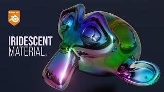 How to make an IRIDESCENT Texture in Blender 3.x