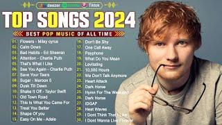 Dua Lipa, Rihanna, Adele, Ed Sheeran, The Weeknd, Sia, Bruno Mars ️ Billboard Pop Songs 2024 - 2025