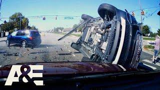 Caught On Dash Cam - Top 6 Most Shocking Moments - Part 2 | Road Wars | A&E