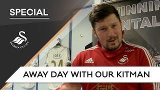 Swans TV - Away day with Swans kitman