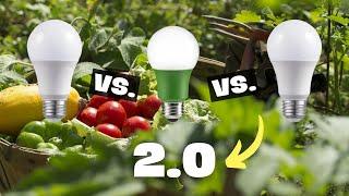 Full Spectrum vs. 3000k vs. 5000k LED Bulbs - A look at the best options for your seedlings & wallet