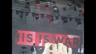 30 Seconds To Mars - This Is War. Live @ MAXIDROM. Moscow. 12.06.2013