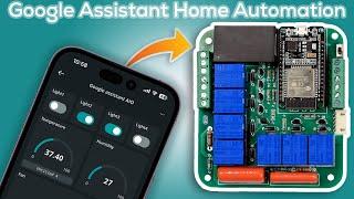 FREE! Google Assistant based Home Automation with Arduino Cloud | ESP32 Projects | IOT Projects