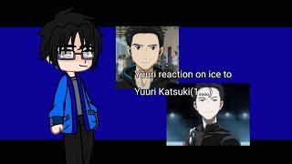 Реакция Юри на льду на Юри Кацуки(1....) Yuuri reaction on ice to Yuuri Katsuki(1....)