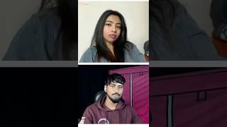 Meet my naughty wife  #omegle #funny #reaction #shorts #innosentsuraj #ometv