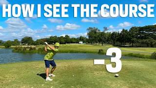 How I Plan Every Shot to Break 70 - Conservative Target Cocky Swing