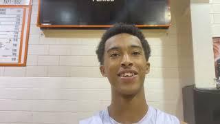 Brother Rice basketball player Warren Marshall talks about hot start in 66-48 win over St. Mary’s