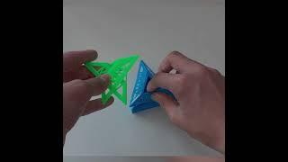 Cube stand tower              +Tutorial   #Shorts #shorts