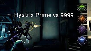 Hystrix Prime vs 9999 | 4 Status Effects | Steel Path Level Cap Disruption | Warframe