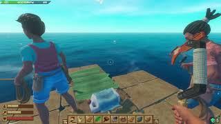 Прохождение Raft   Юдвин, LordDroDragon, Shark выживают и кормят акулу - Часть 1